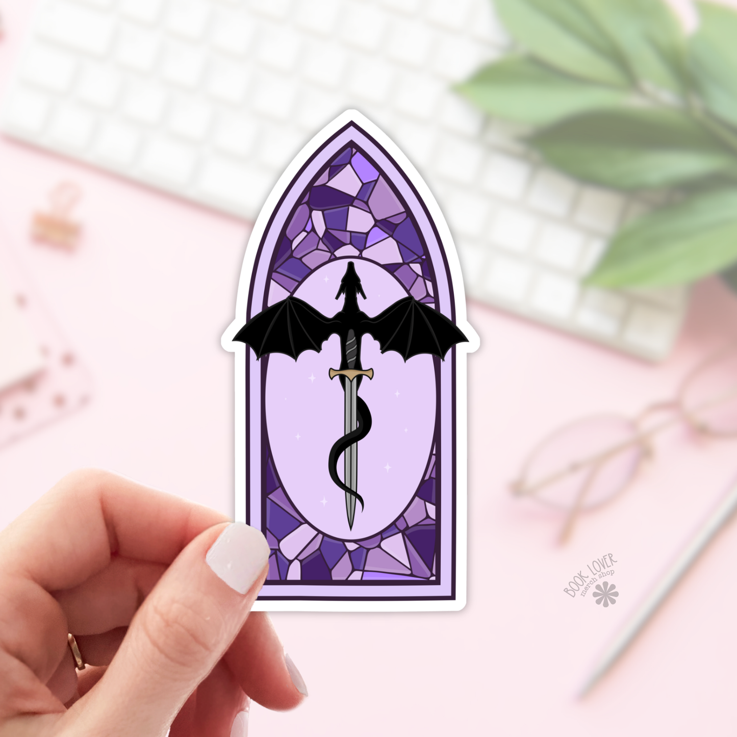 Fantasy Stained Glass Stickers