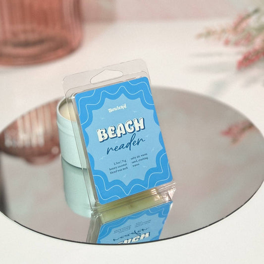 Beach Reader Wax Melt - Book-Inspired Luxury Coconut Wax