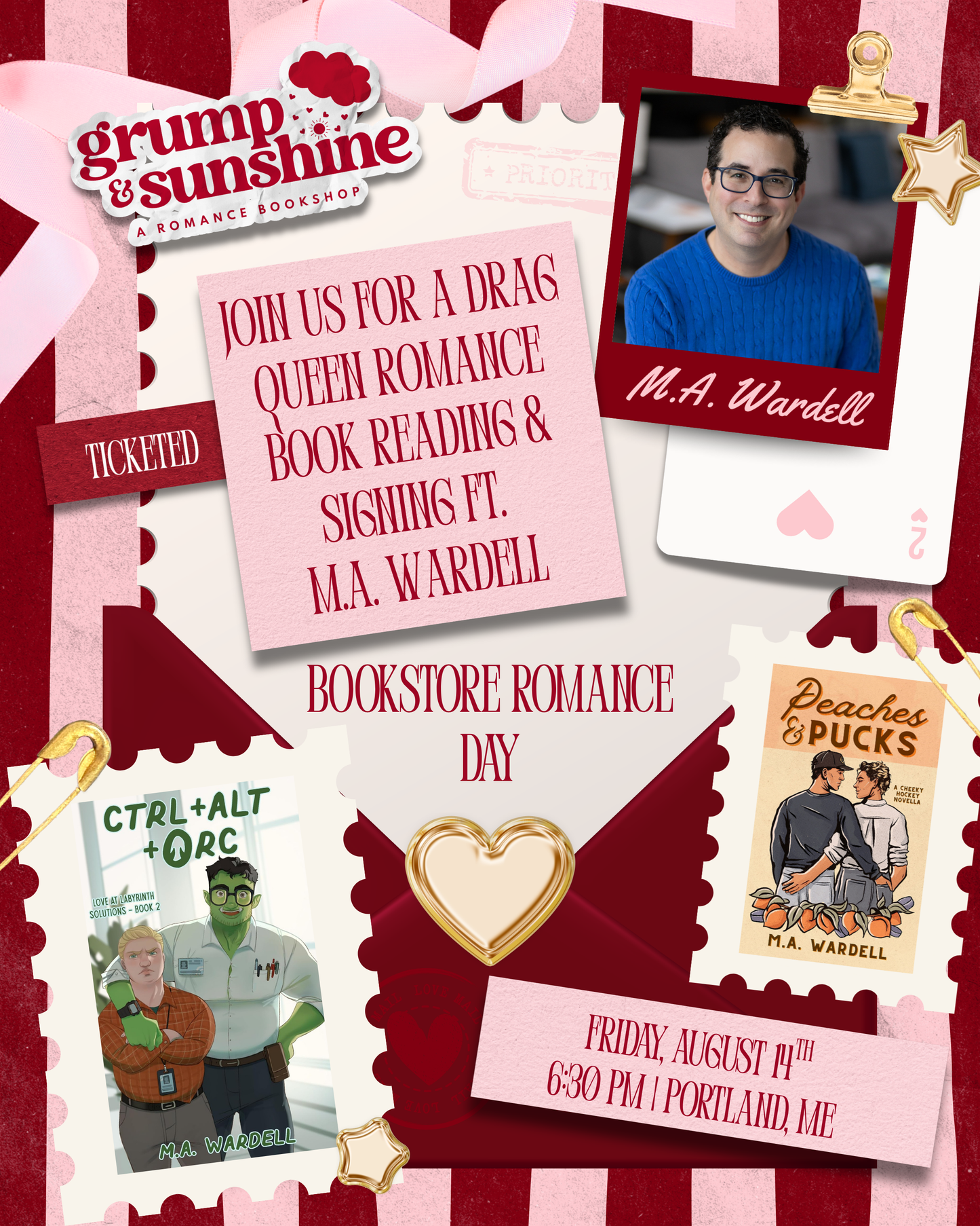 Drag Queen Romance Book Reading and Signing