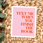 Book Bookish Bookstore Waterproof Vinyl Sticker