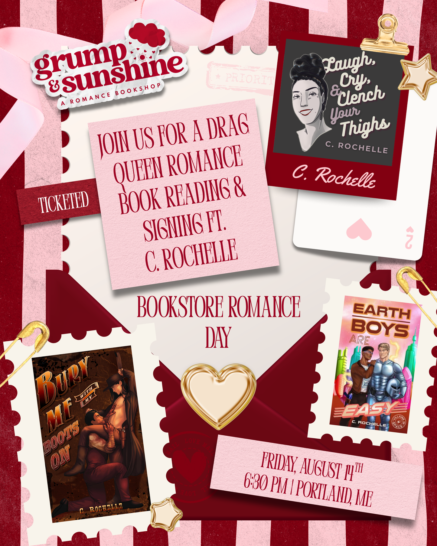 Drag Queen Romance Book Reading and Signing