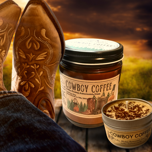 Cowboy Coffee | USA MADE |  100% Soy Wax Candles