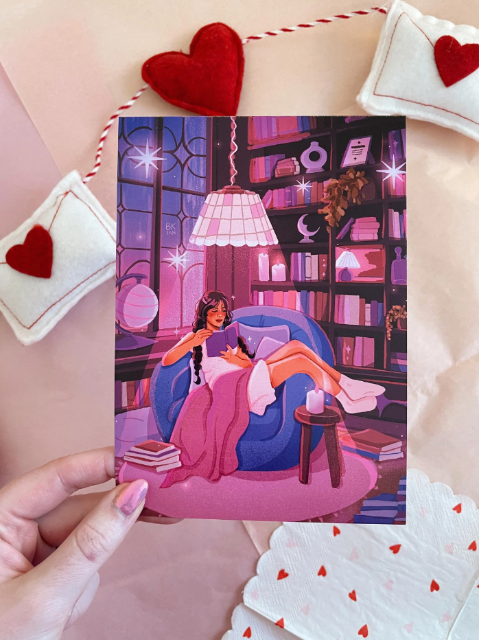Cozy Reading Nook Print