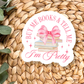 Coquette Book Bookish Books Waterproof Vinyl Sticker