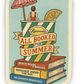 All Booked for Summer – Book Lover Sticker