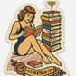 All Booked Up Sticker 