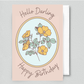 Howdy Darling Birthday Card