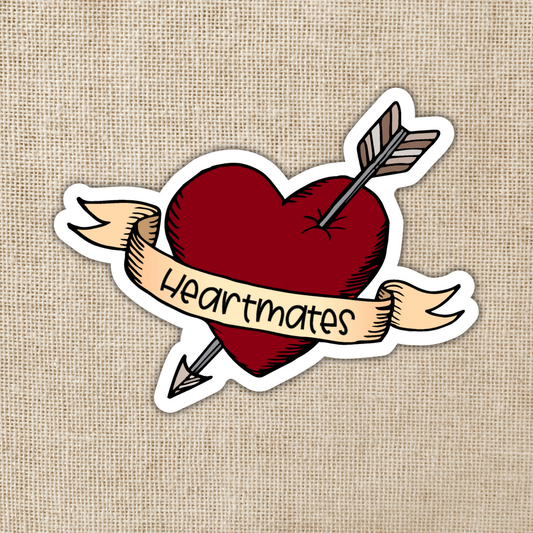 Heartmates | From Blood & Ash Series 3-in Sticker