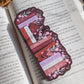 Romance Bookshelf Die Cut Bookmark | Soft Touch