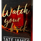 Watch Your Back (Deluxe Edition) (Devil's Backbone, 2) by Tate James
