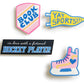 Hockey Romance Stickers - Sticker Set of 4 cover image