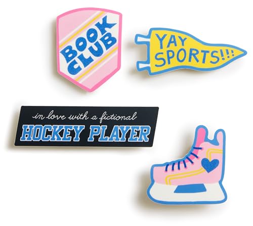 Hockey Romance Stickers - Sticker Set of 4 cover image