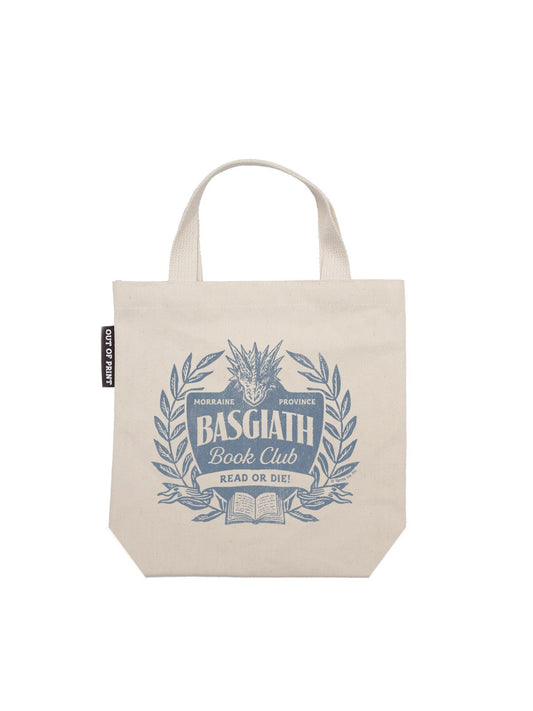Rebecca Yarros's Fourth Wing: Basgiath Book Club Mini Tote Bag