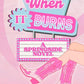 When It Burns: A Small Town Romance (Springside) cover image