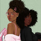 Outdrawn: A Sapphic Rivals to Lovers Romance cover image