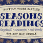 Seasons Readings candle