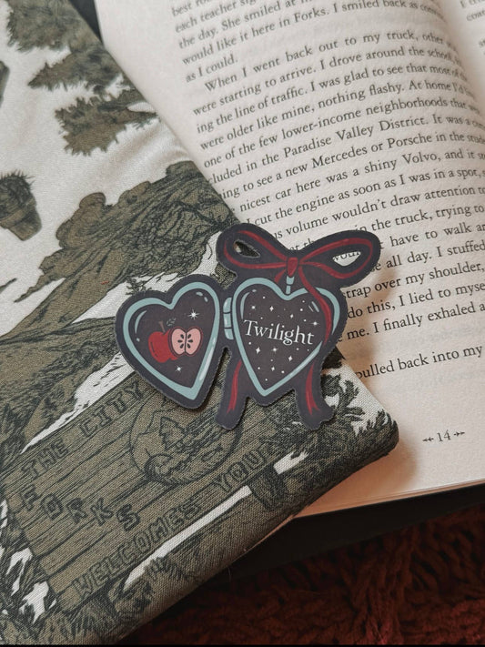 Twilight Locket Bookish Sticker