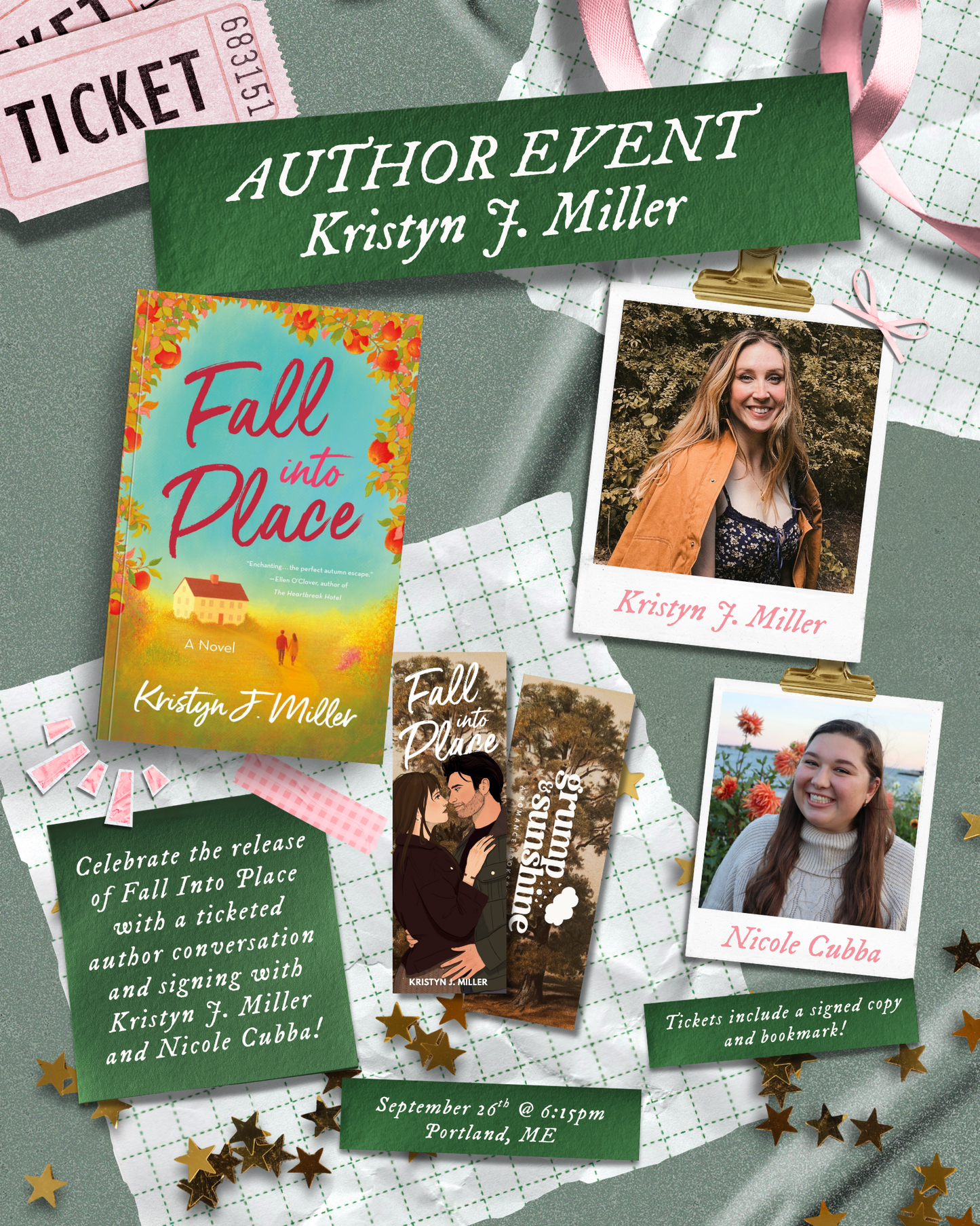 Kristyn J. Miller Signing and Author Conversation with Nicole Cubba