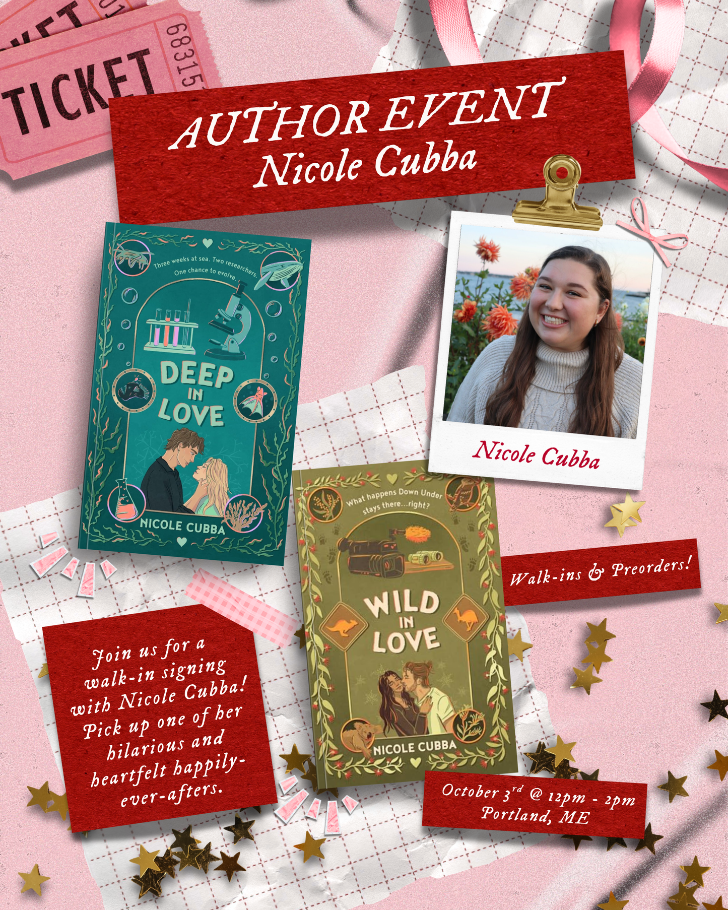 Nicole Cuba — Author Signing