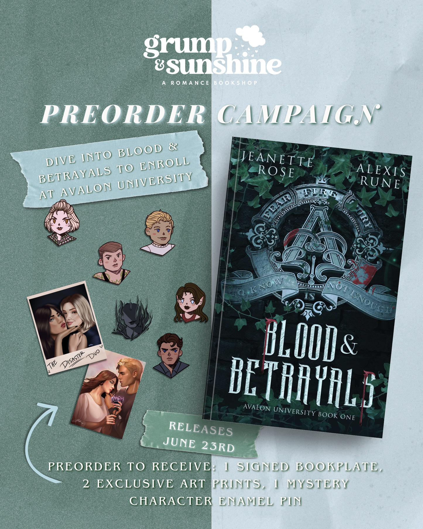 Blood & Betrayals by Jeanette Rose and Alexis Rune