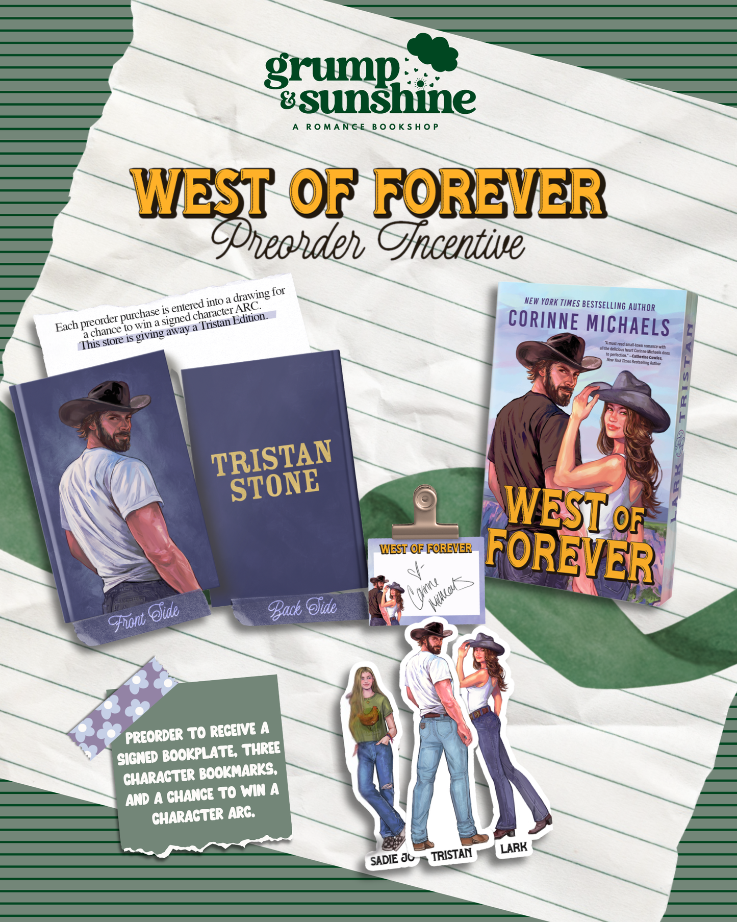 West of Forever (Deluxe Edition) (Heartstone Ranch, 1) by Corinne Michaels