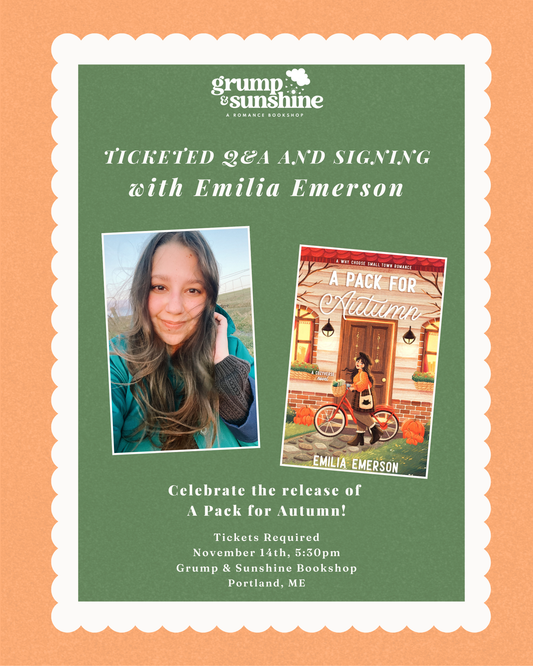 Ticketed Q&A and Signing With Emilia Emerson