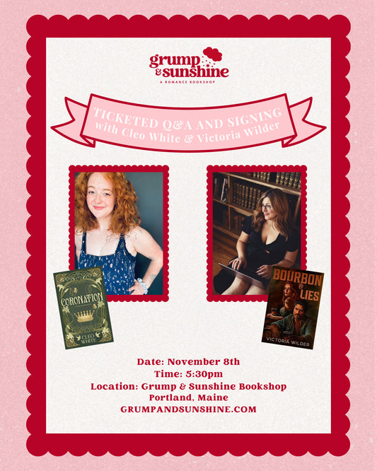 Ticketed Signing and Q&A with Cleo White & Victoria Wilder