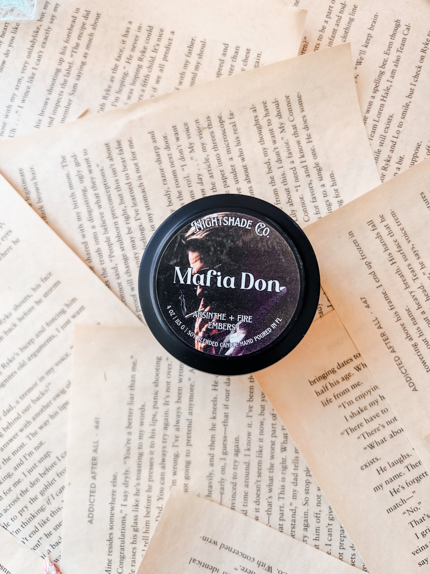 Mafia Don Candle | Nightshade Co.