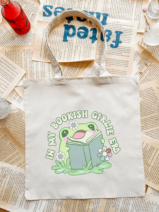 In My Bookish Girlie Era Tote