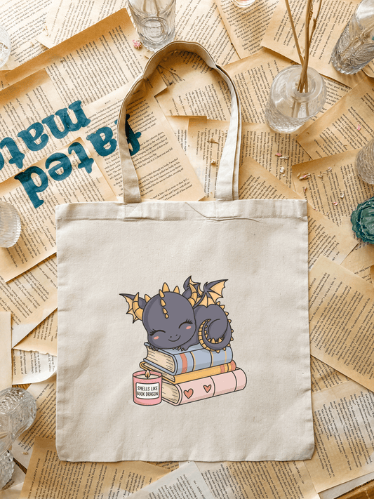 Book Dragon Tote