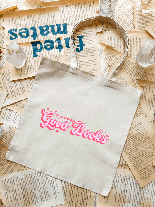 Fueled by Good Books Tote