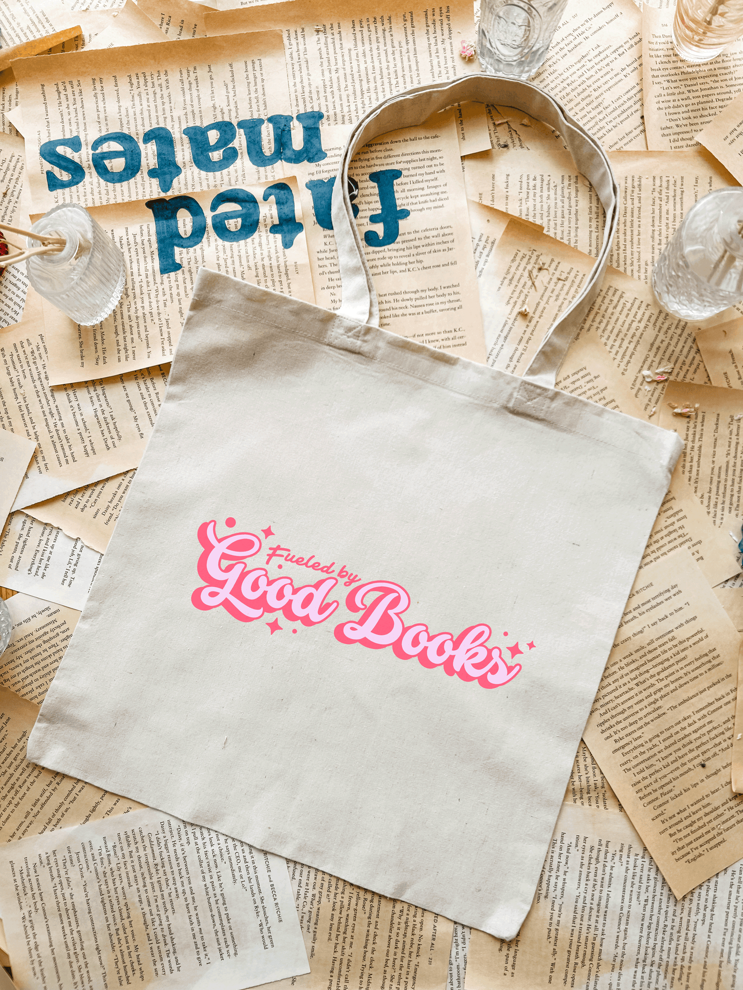 Fueled by Good Books Tote