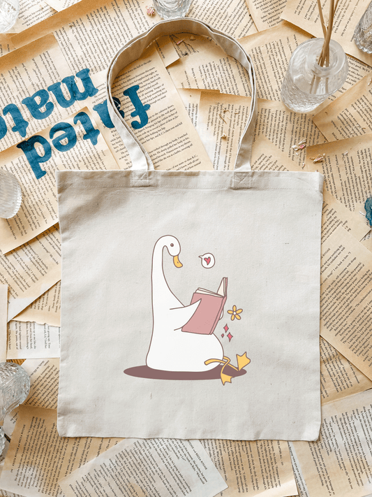 Reading Goose Tote