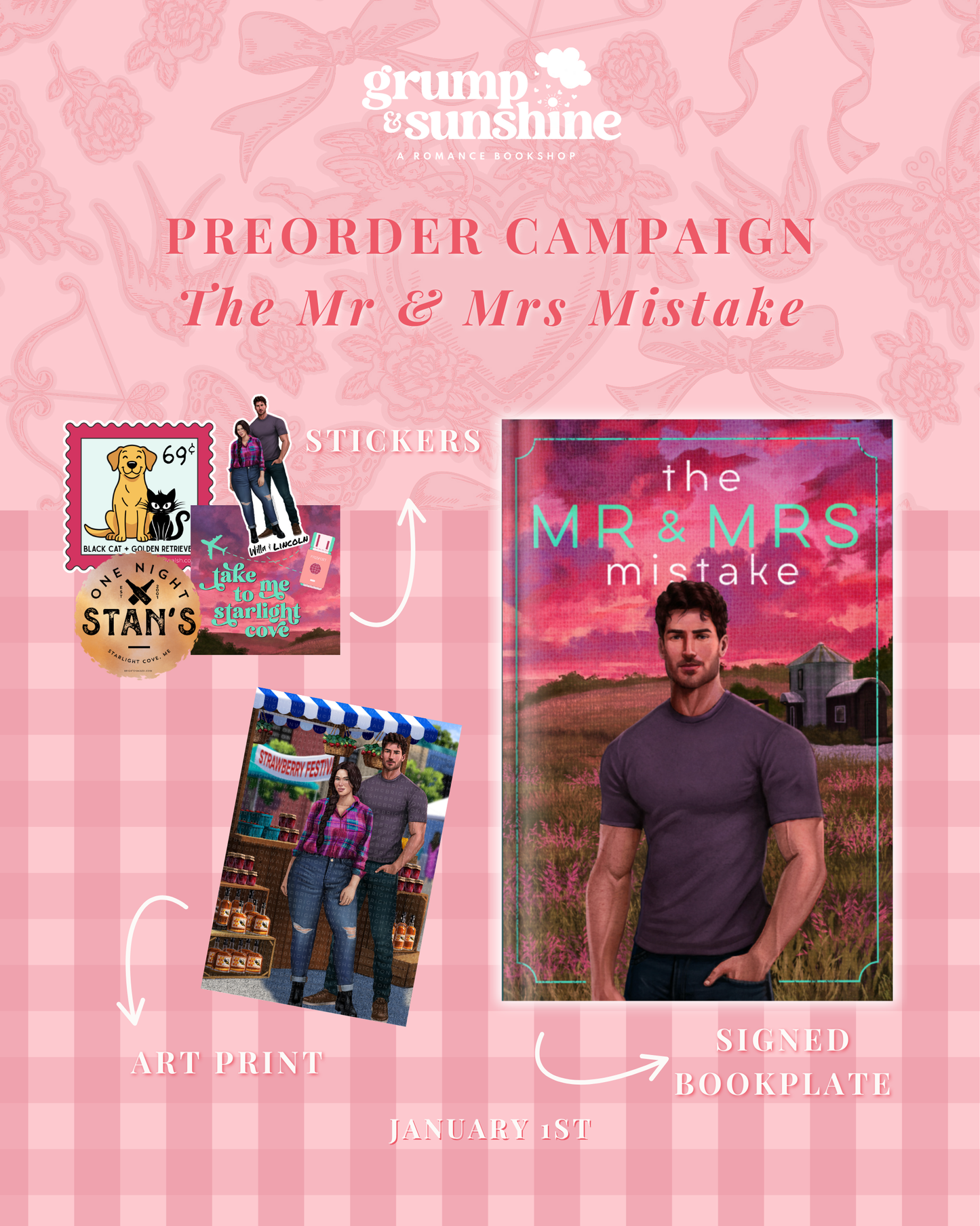 The Mr & Mrs Mistake by Brighton Walsh