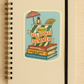 All Booked for Summer – Book Lover Sticker