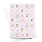 Boxed Set of 10 Hello Darling Coquette Folded Notes