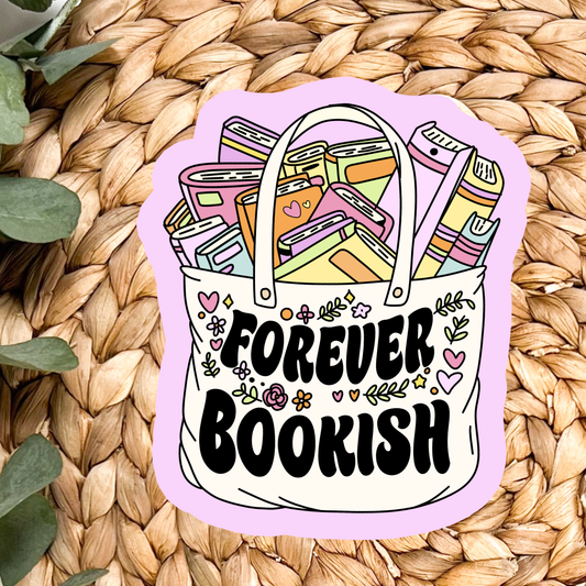 Book Bookish Bookstore Waterproof Vinyl Sticker