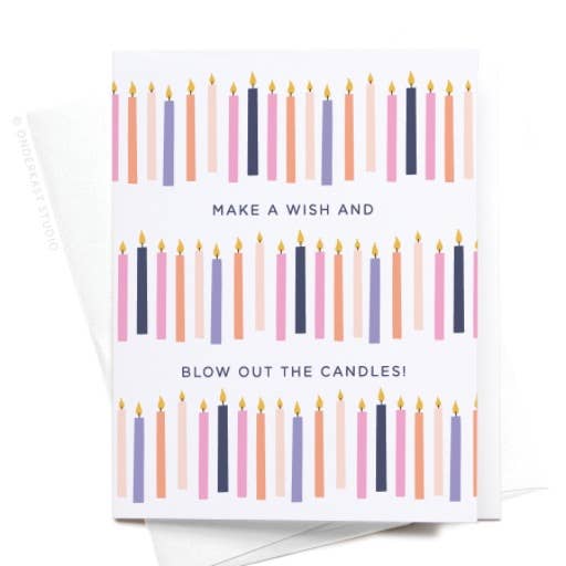 Make a Wish and Blow Out the Candles Greeting Card