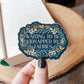 Waiting To Be Kidnapped By Faeries Vinyl Sticker | Bookish