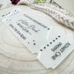 After Dark Book Club Ticket - Glow in the Dark Acrylic Bookmark