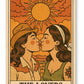 The Lovers Tarot Cowgirls Sticker