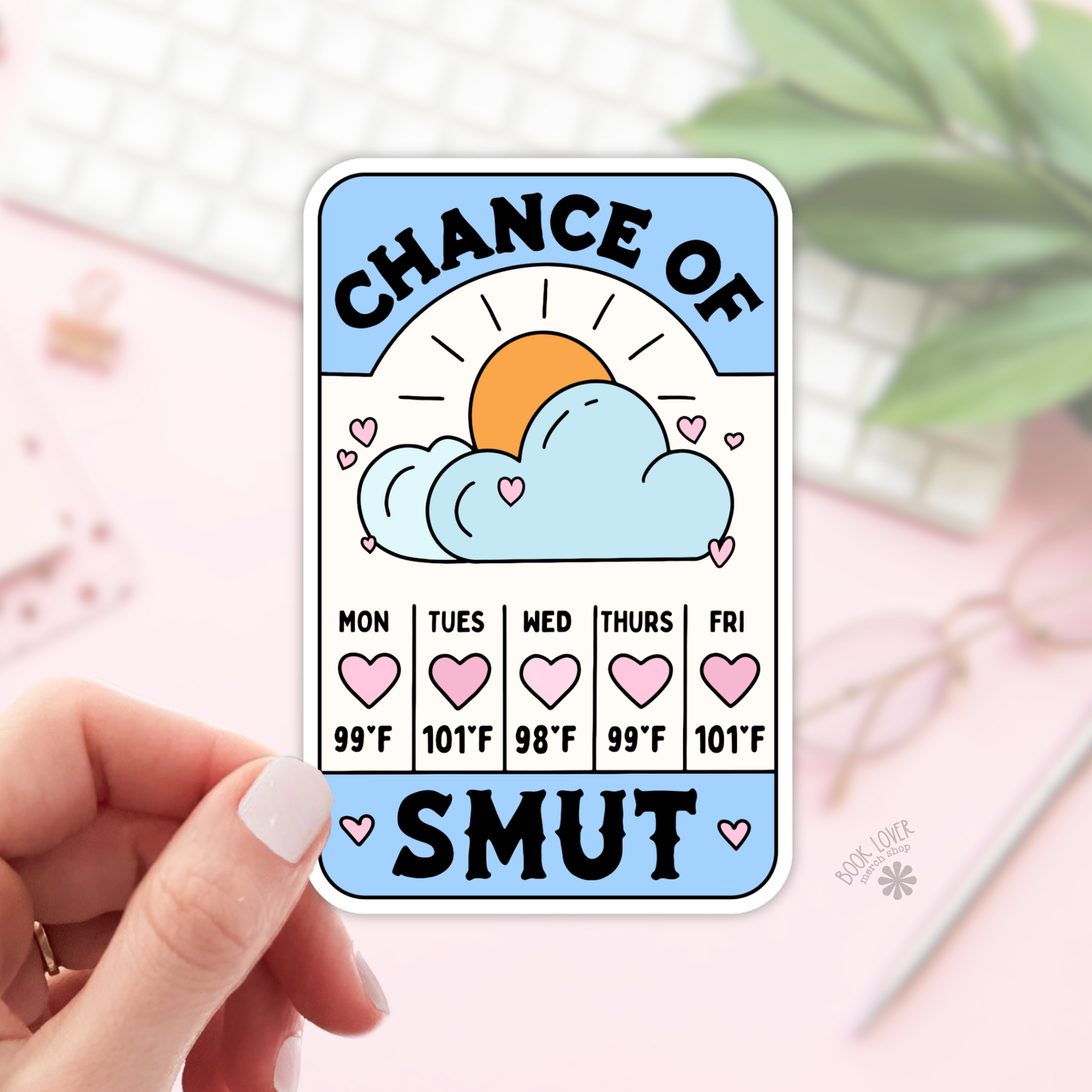 Chance of Smut Sticker