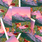 Glacier Cowgirl Print