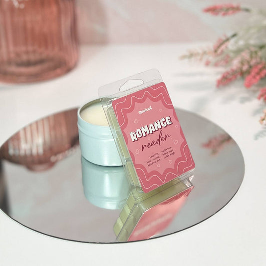 Romance Reader Wax Melt - Book-Inspired Luxury Coconut Blend Wax