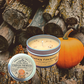 Pumpkin Firewood | Autumn  | USA MADE | 100% Soy Wax Candles