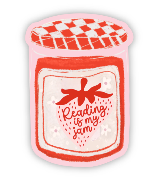 Reading is My Jam Sticker 