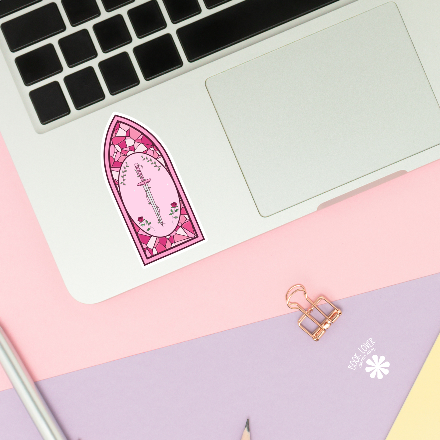 Romantasy Stained Glass Stickers