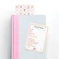 Coquette Novel Notes Book Review Cards