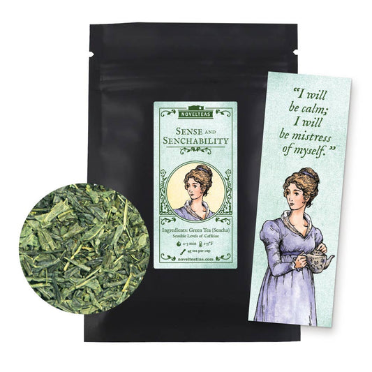 Austen's Sense and Sensibility Loose Leaf Tea with Bookmark