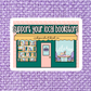 Book Bookish Books Bookstore Waterproof Vinyl Sticker